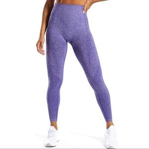 New! Indigo Marl High-Waisted Seamless Leggings